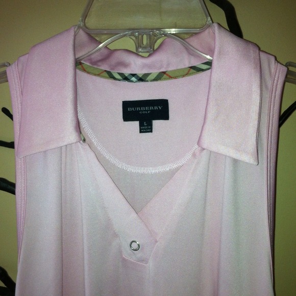 Burberry Tops - Authentic Burberry Top Pink L SOLD to @sthawer
