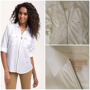 PRICE REDUCED MK Safari Shirt 🐅🐆🐫