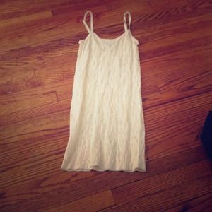 Lace tank top