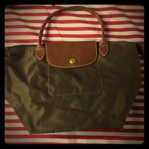 Small Long Champ Bag with Top Handles