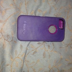 Purple otterbox iPhone 5 case