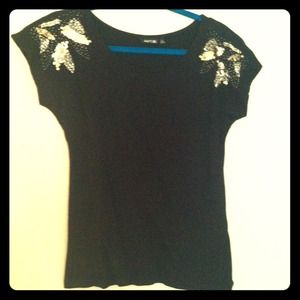 Elegant dress black top