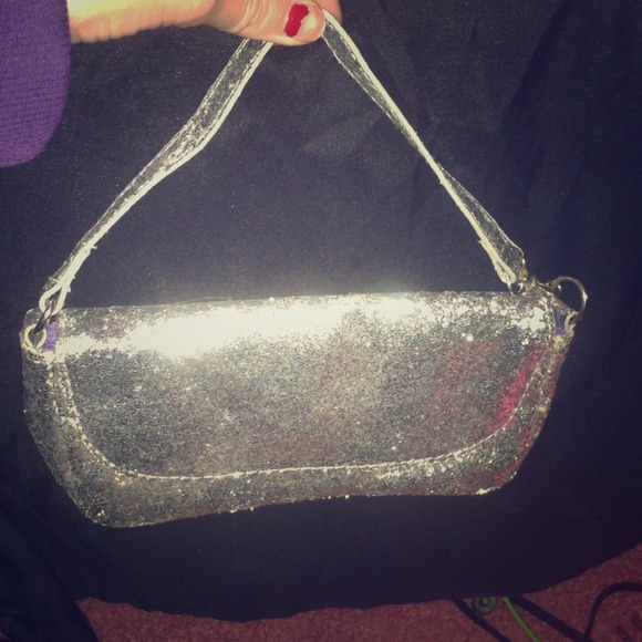 Glitter clutch