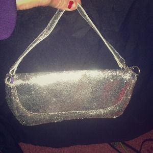 Glitter clutch