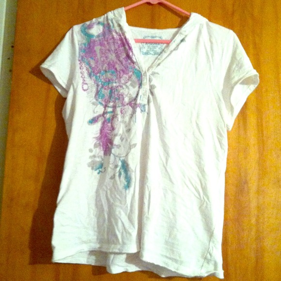 Cute hooded blouse :)