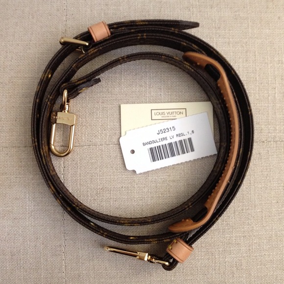 Louis Vuitton monogram canvas adjustable strap