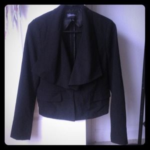 Basic black blazer