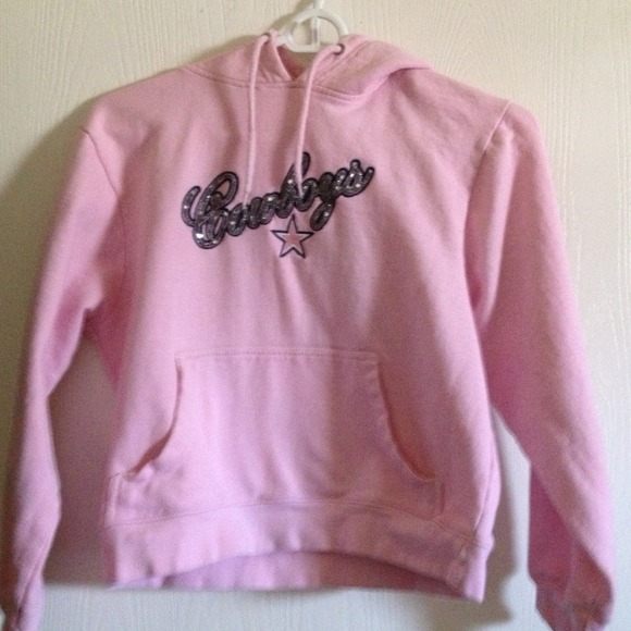 Dallas Cowboys Pink Hooded Sweatshirt