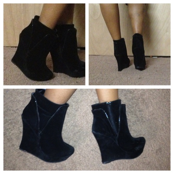 Black booties