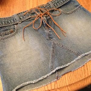 Abercrombie and Fitch jean skirt