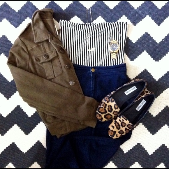 Olive Green Cotton Jacket