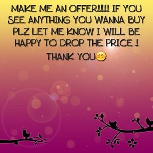 MAKE ME AN OFFER❗❗❗❗❗❗