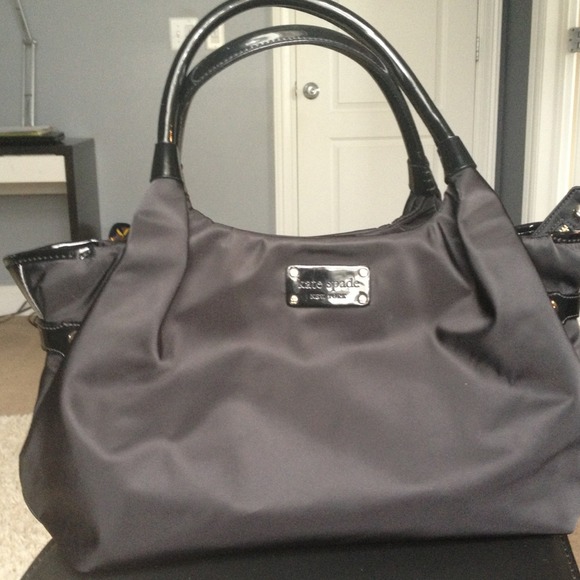 Kate Spade Black Nylon Bag