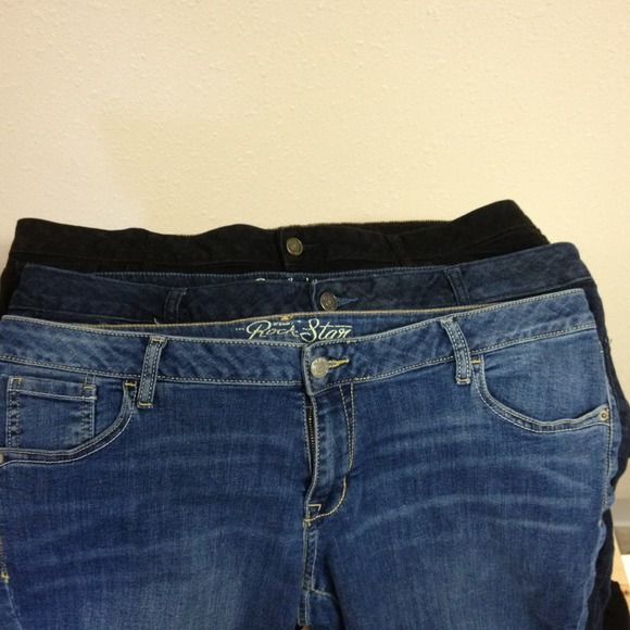 Old Navy Rockstar jeans bundle.
