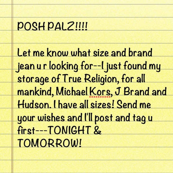 Jeans, jeans, jeans!