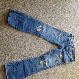 Abercrombie and Fitch Hippy Jeans size 6.