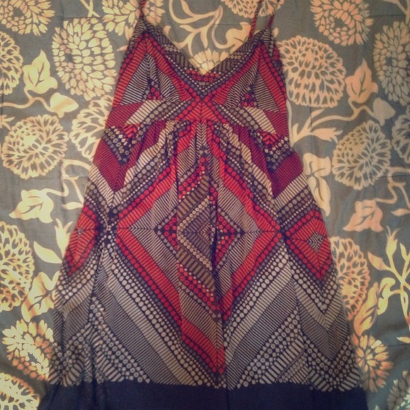 American eagle pattern dress