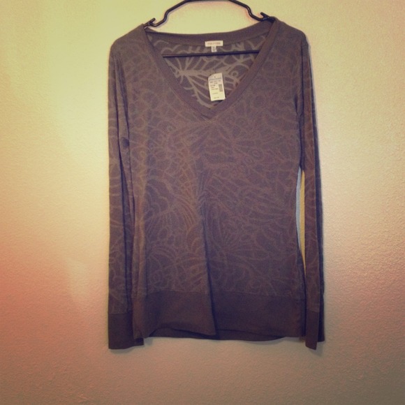 ⭐SOLD⭐Long sleeve, see-through detailed shirt