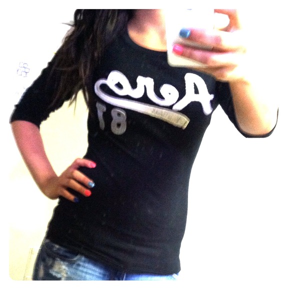 Aeropostale thermal like tee Size small Good shape