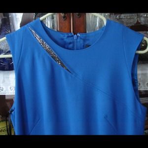 SOLD Authentic Versace Cobalt Blue Dress