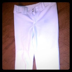 Mizuno white women's softball pants small