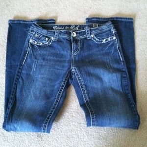 Grace jeans with bling!