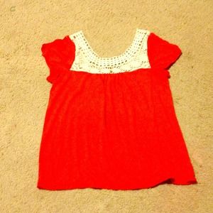 ✋Trade✋ AMERICAN EAGLE orange shirt :)