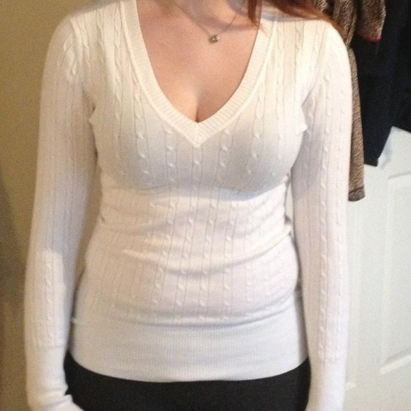 White sweater