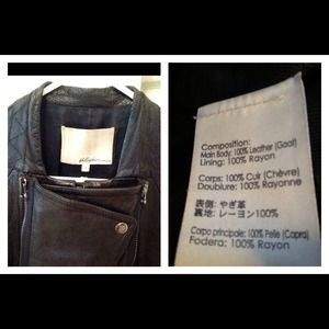 3.1 Philip Lim Jackets & Coats - 3.1 Philip Lim goat leather jacket! 3.1 Philip Lim Jackets & Coats - 3.1 Philip Lim goat leather jacket!