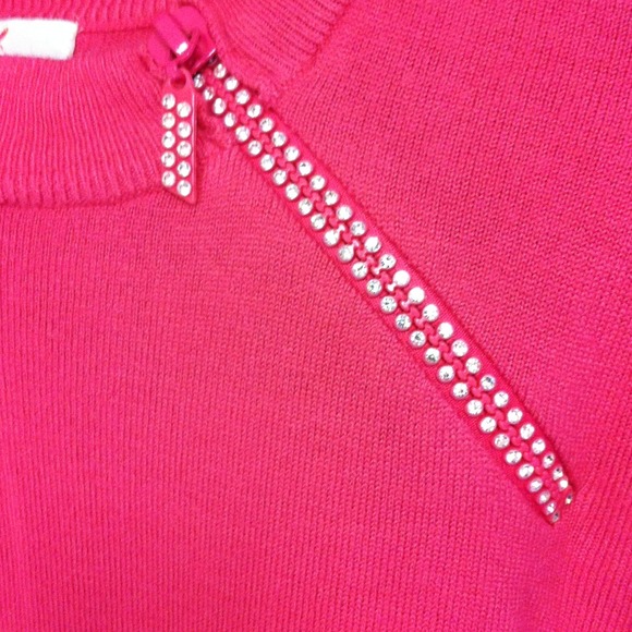 Unique Pink Classy Bling Sweater - Picture 2 of 4