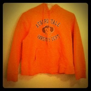 Cute, orange sweatshirt!