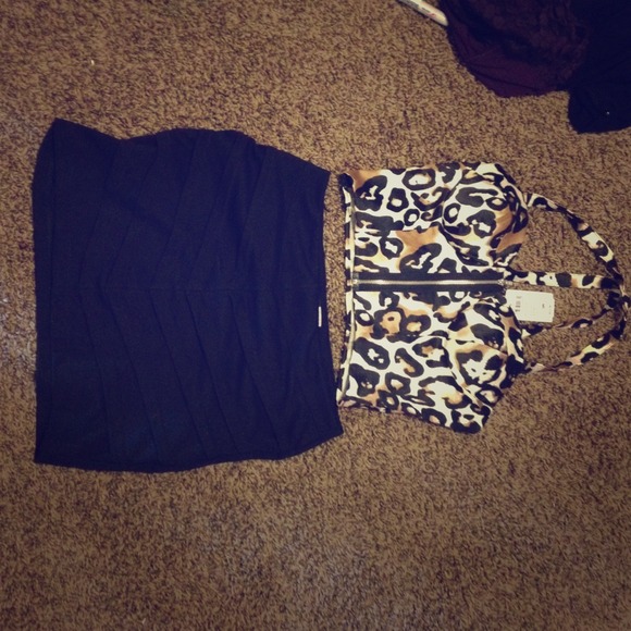 Leopard top