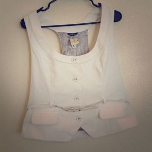 ⭐SOLD⭐White Vest