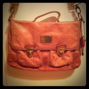 Authentic Fossil Cross-Body Messenger Bag