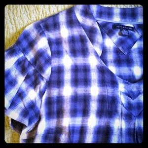 SOLD Tommy Hilfiger blue plaid dress