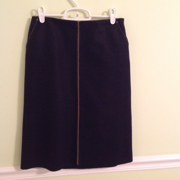 Jcrew Black Skirt - Picture 1 of 3