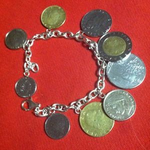 On hold for @tobygrey Italian lire silver bracelet