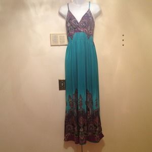 Green Long Dress