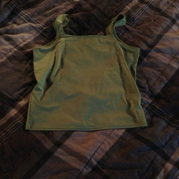 A green top