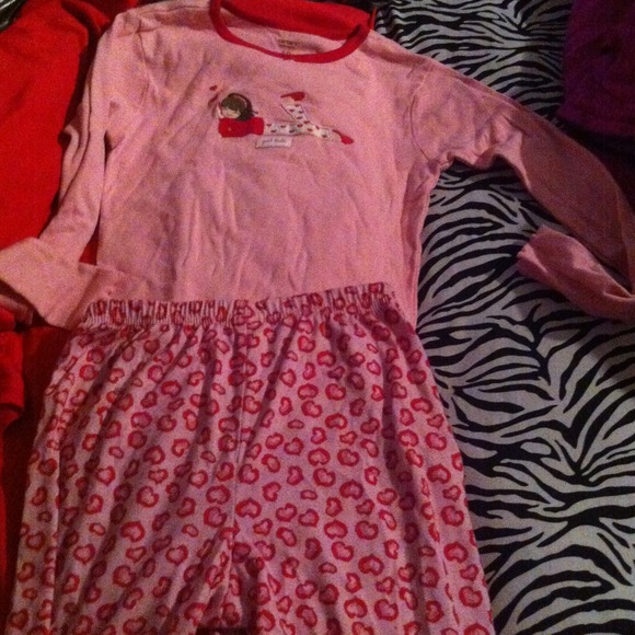 Cute girl pajama set