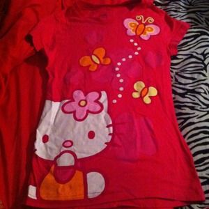Cute hello kitty shirt