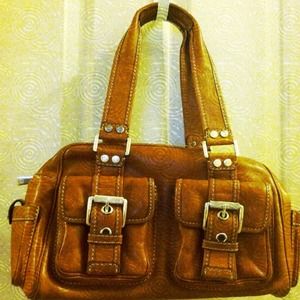 😊Authentic Michael Kors Tan Satchel Handbag😊