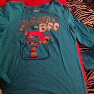 Cute winter long sleeve top