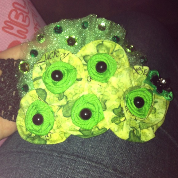 Saint patrick's headband!!!!