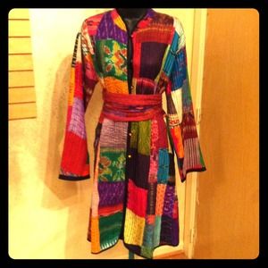 Beautiful stitched (silk) coat