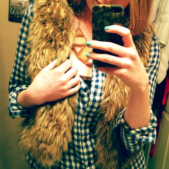Faux Fur Vest