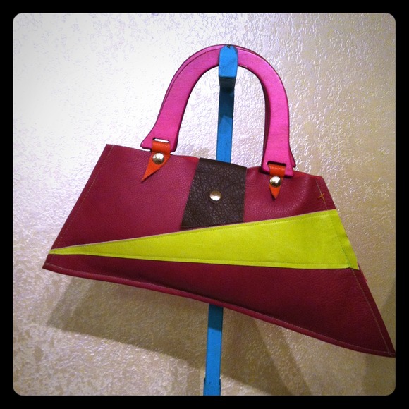 Leather( idrisdesigns) hand bag