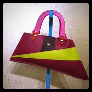Leather( idrisdesigns) hand bag