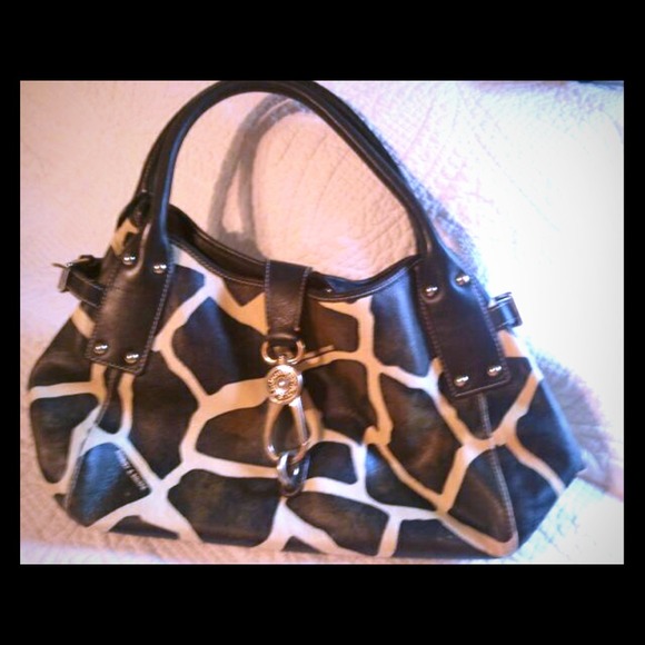 Dooney & Bourke Logo Lock Satchel Medium