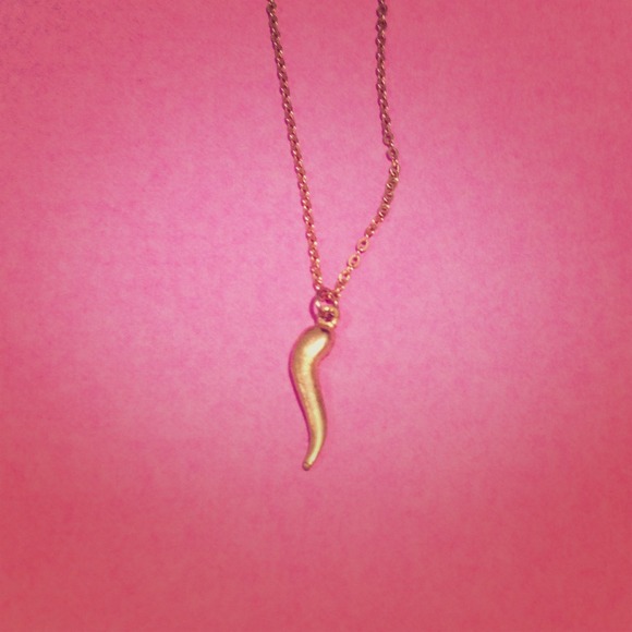 {Gold Horn Necklace} - bundle jewelry for savings!